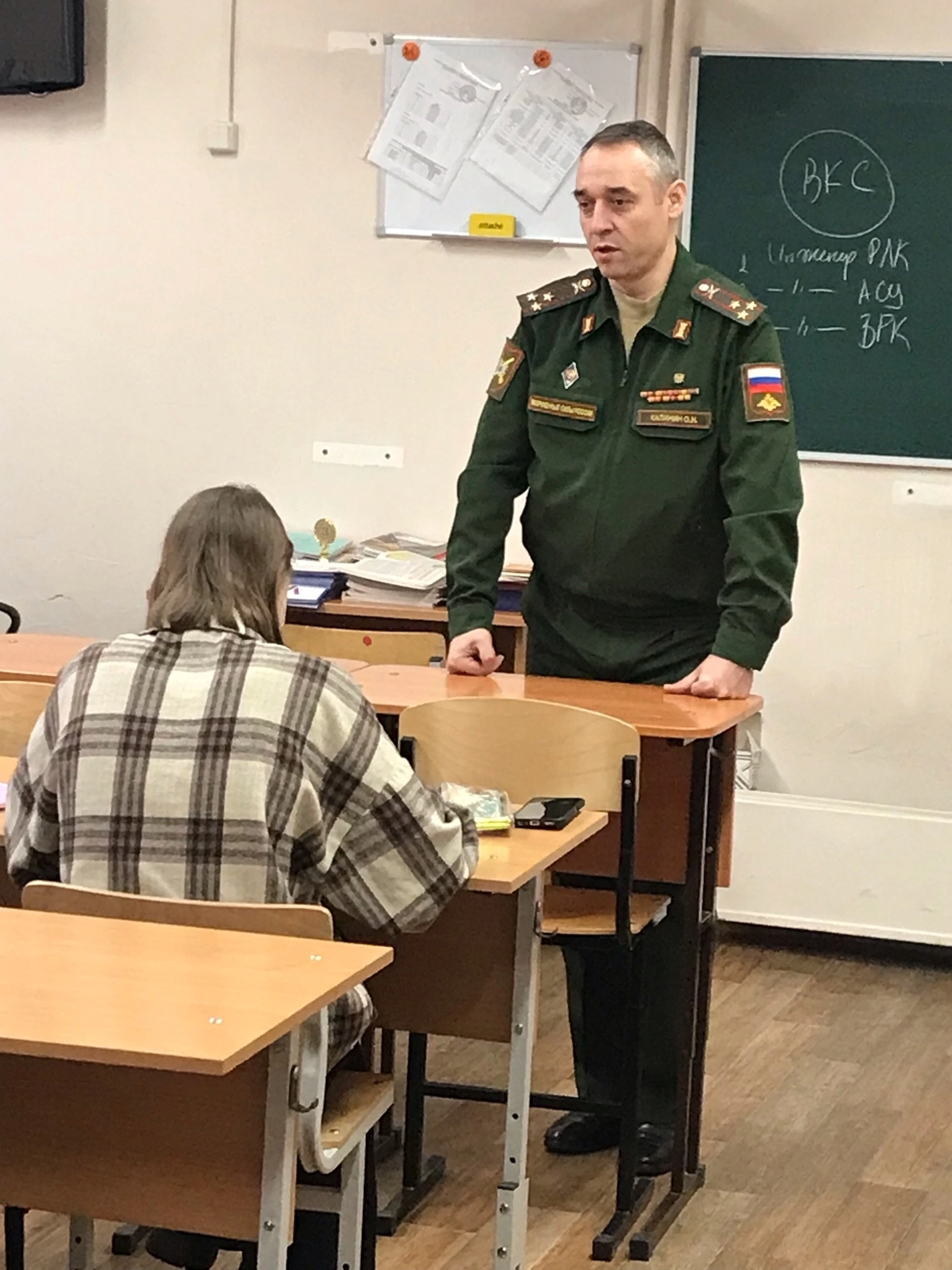 Выступление представителя инженерного института СФУ Калинина О. Н..